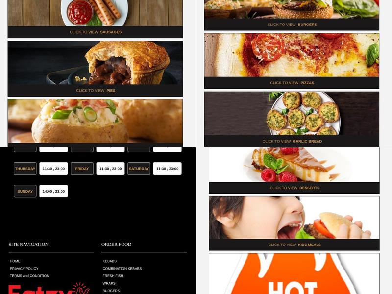 Golden Fry Grantham Menu