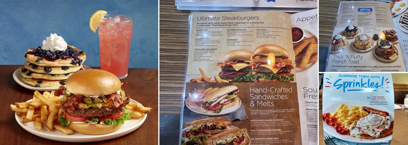 IHOP Menu
