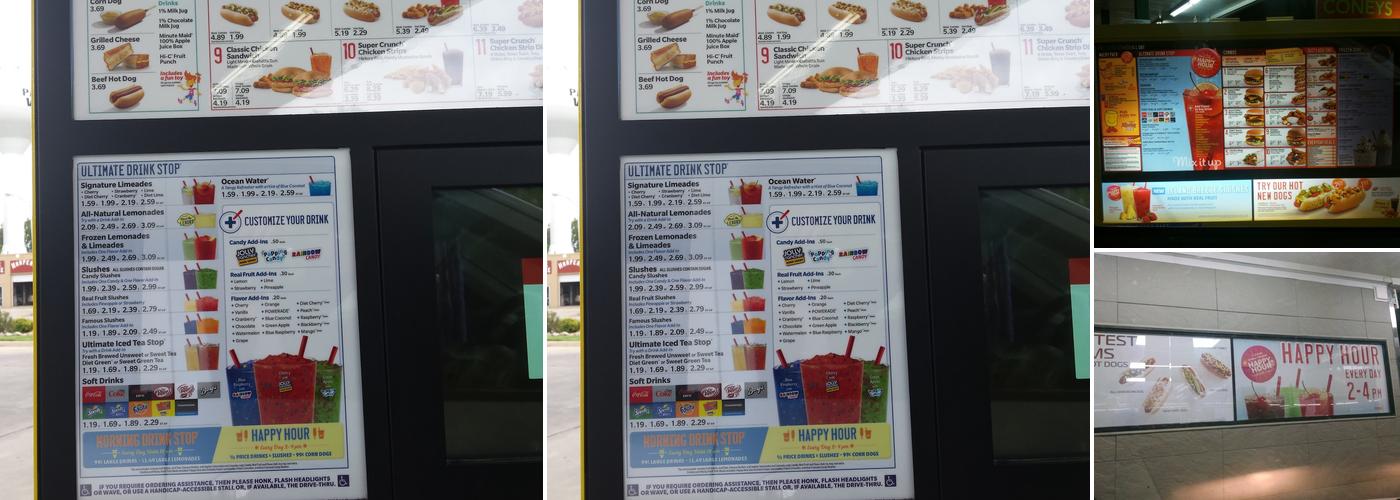 Sonic Drive-In Menu