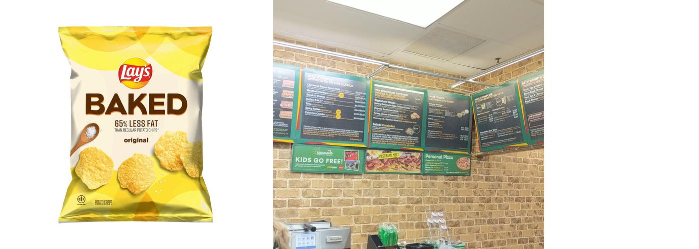 Subway Menu