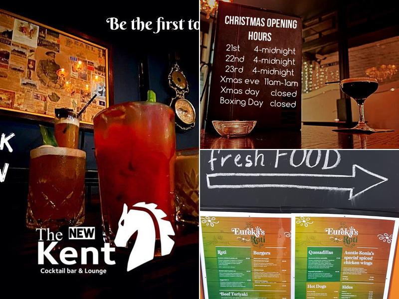 The Kent Cocktail Bar & Lounge Menu