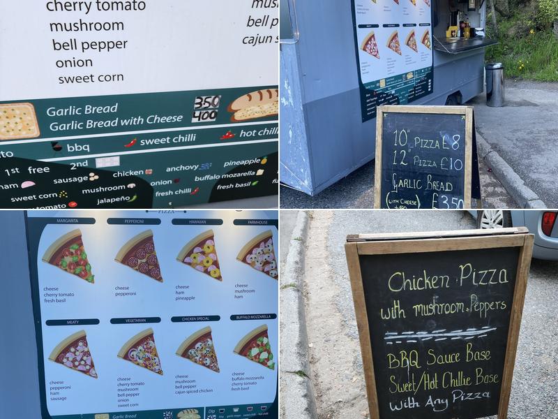 Stone Fired Pizza Menu