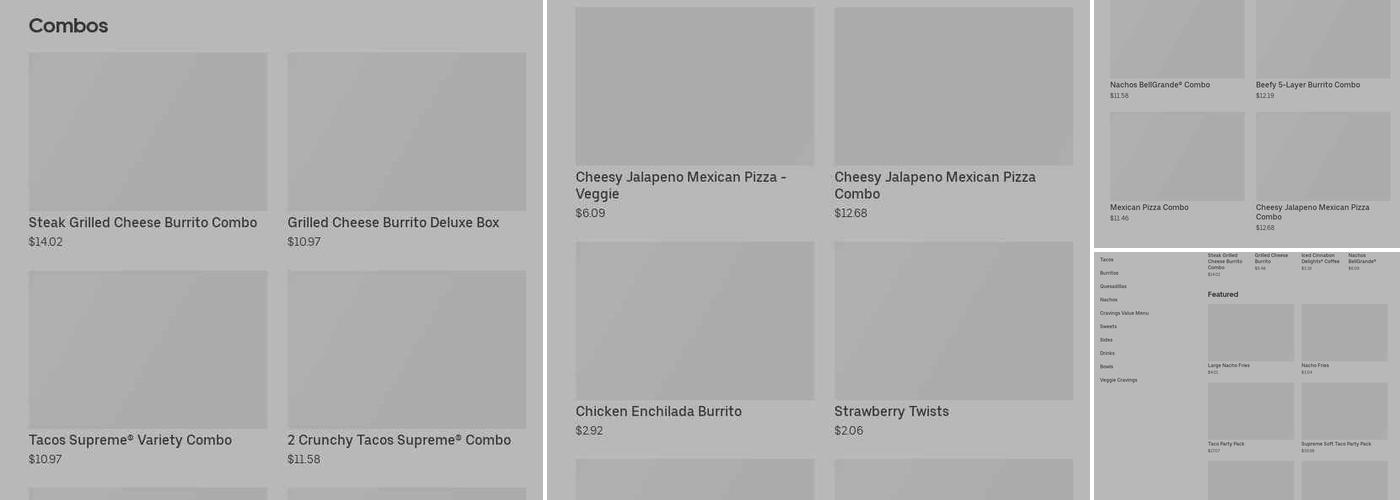 Taco Bell Menu