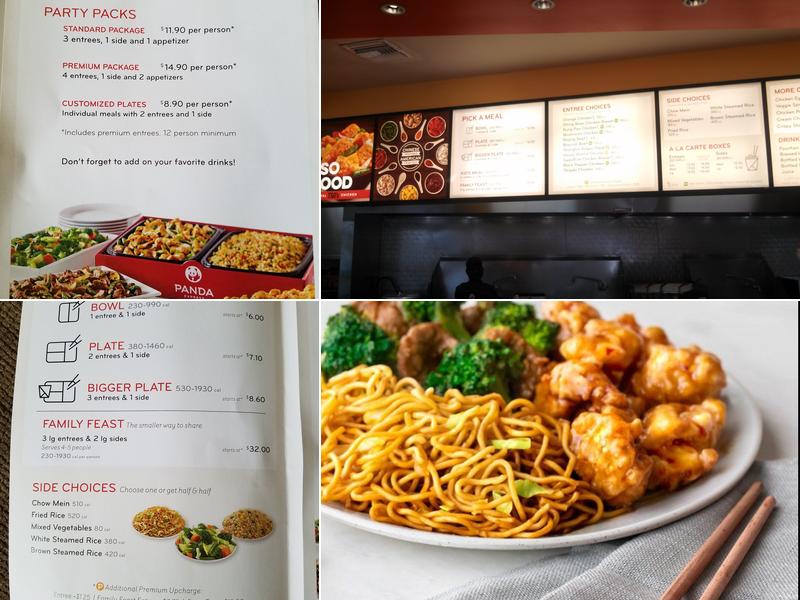 Panda Express Menu