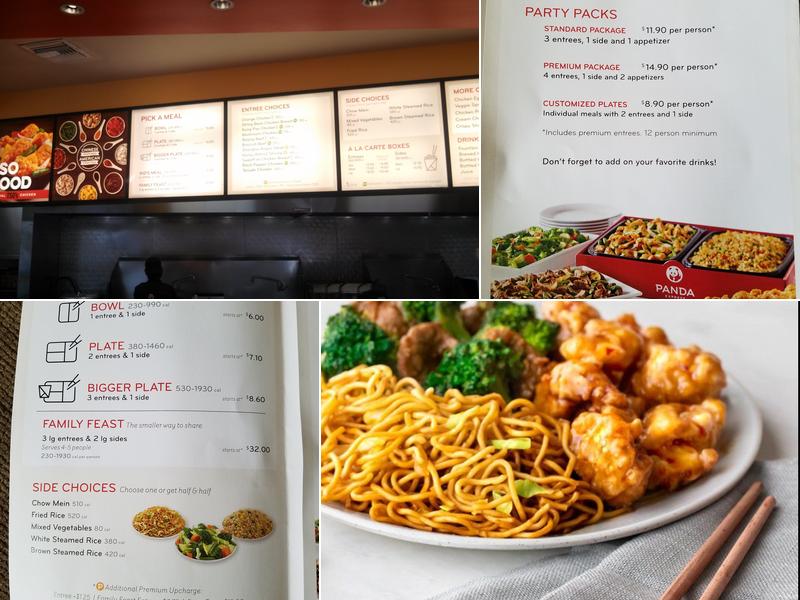 Panda Express Menu