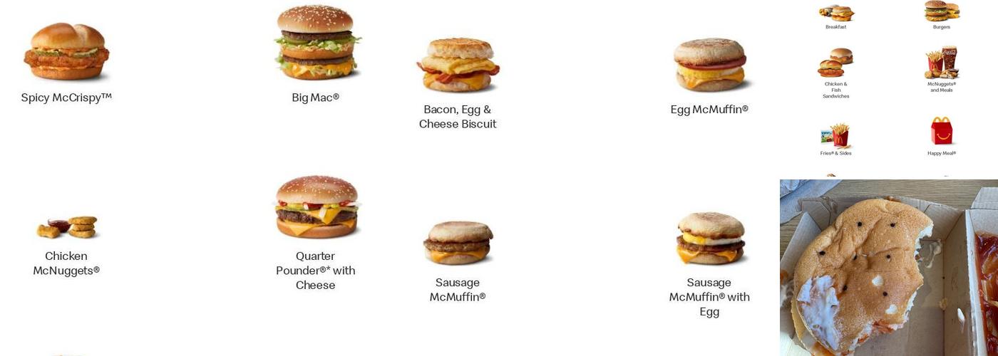McDonald's Menu