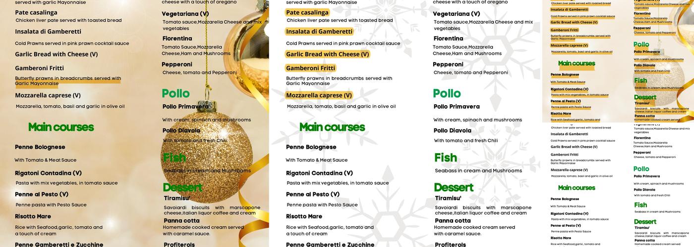 Sanchos kebab & pizza Menu