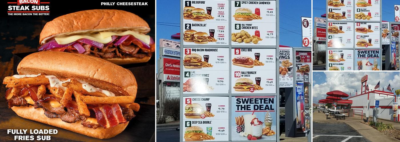 Rally's Menu