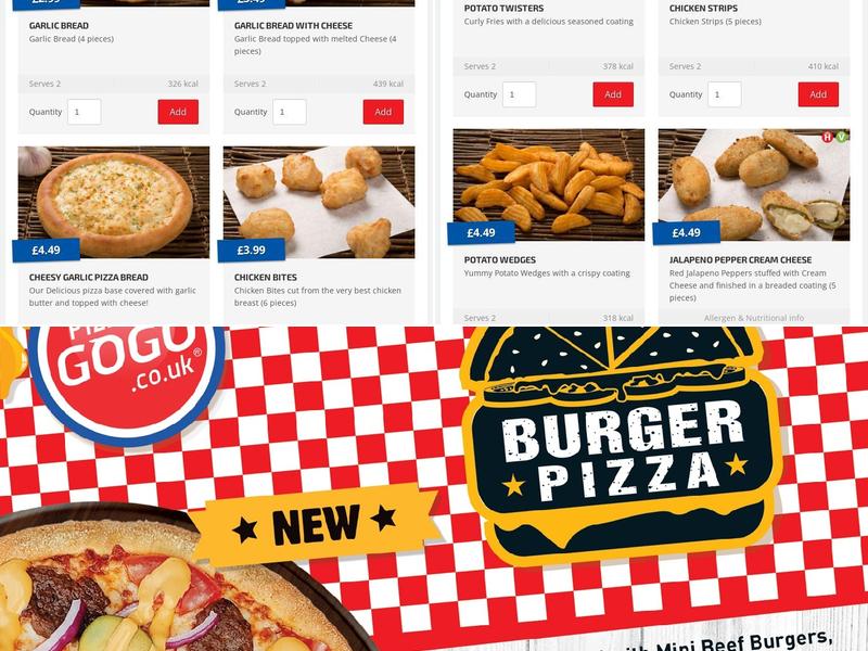 Pizza Go Go Menu