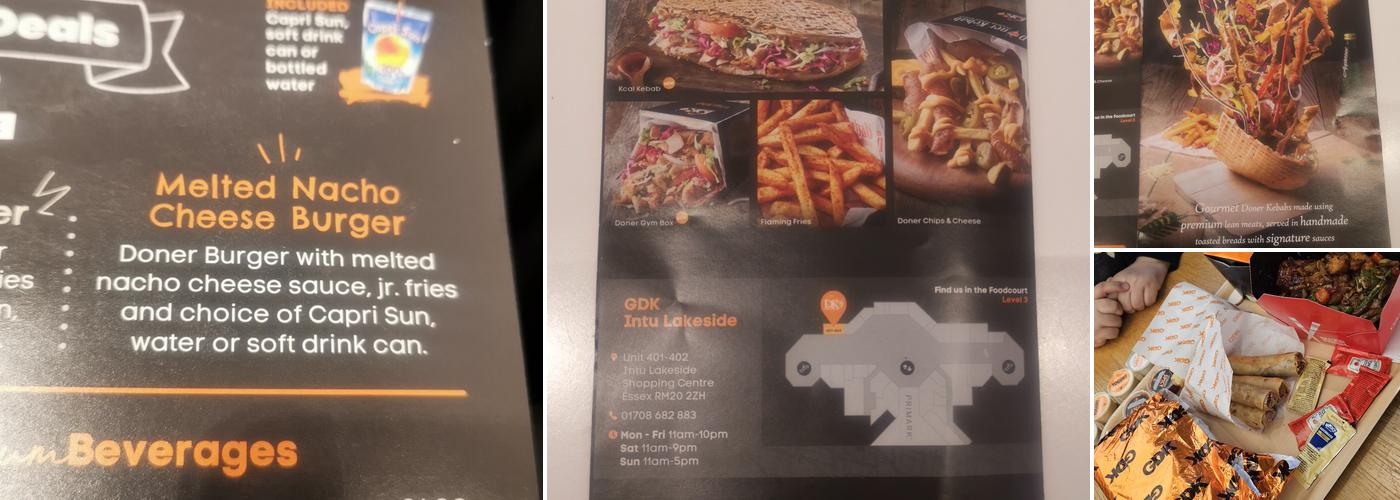 German Doner Kebab Menu