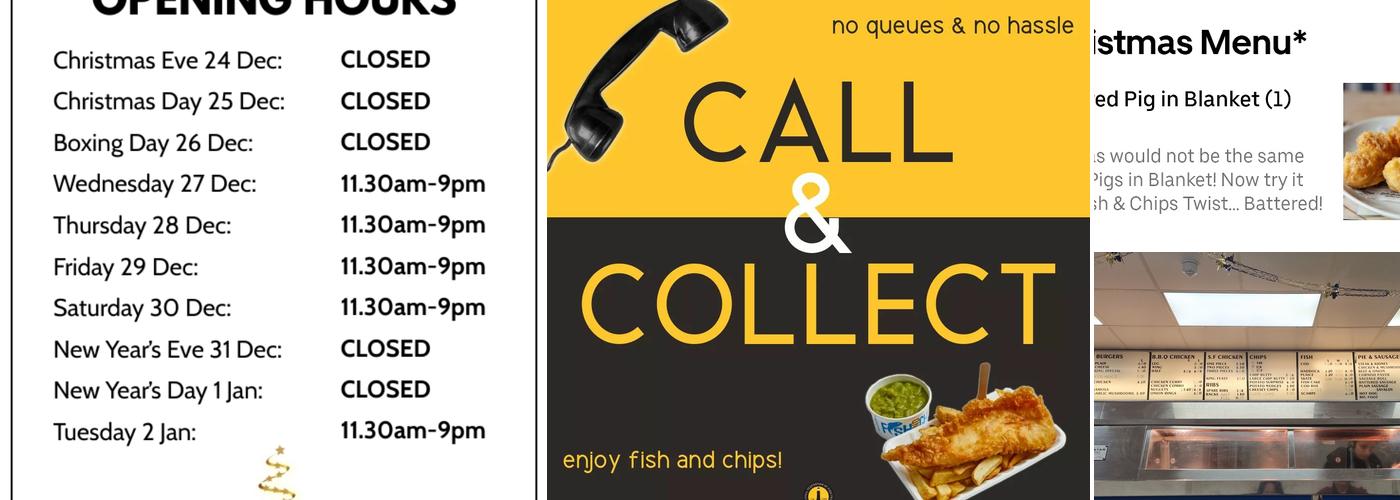 The King Neptune Fish Bar Menu