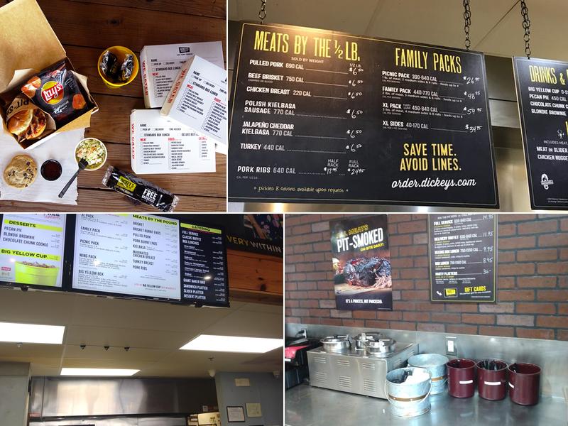 Dickey's Barbecue Pit Menu