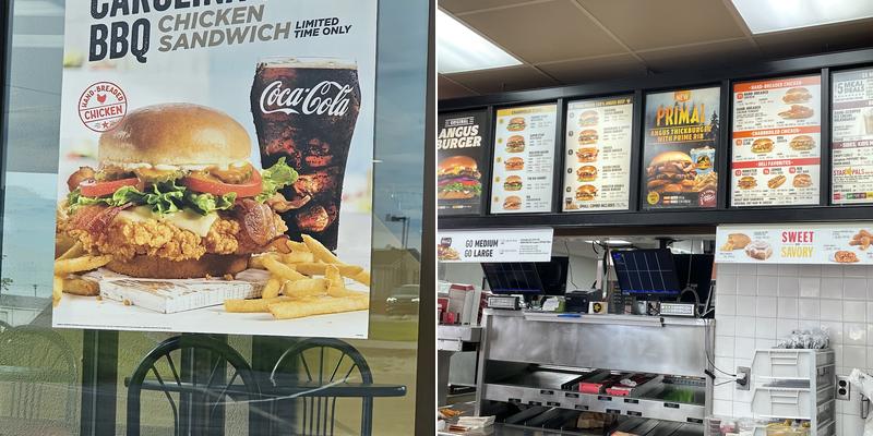 Hardee's Menu