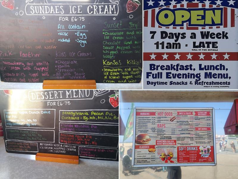 Joyland American Family Diner Menu