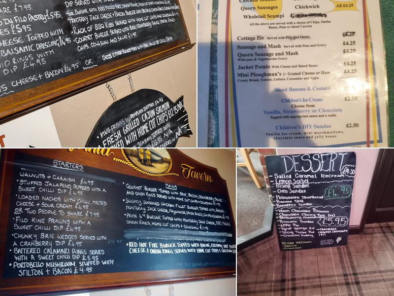 California Tavern Menu