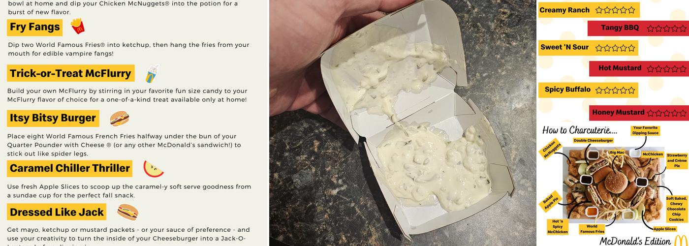 McDonald's Menu