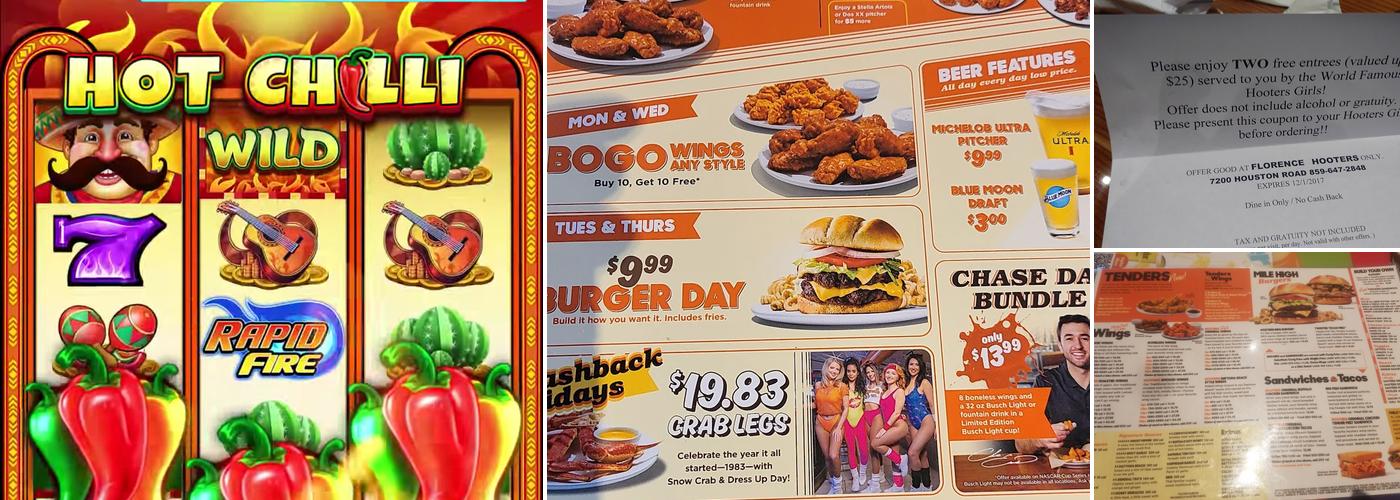 Hooters Menu