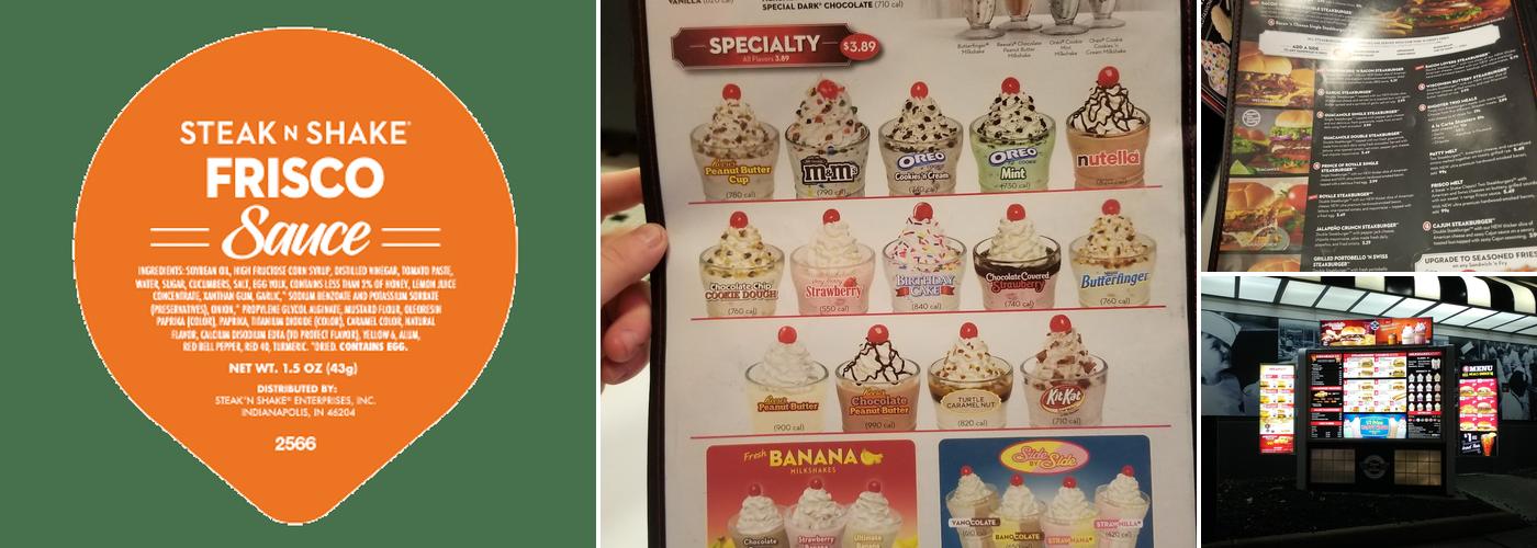 Steak 'n Shake Menu