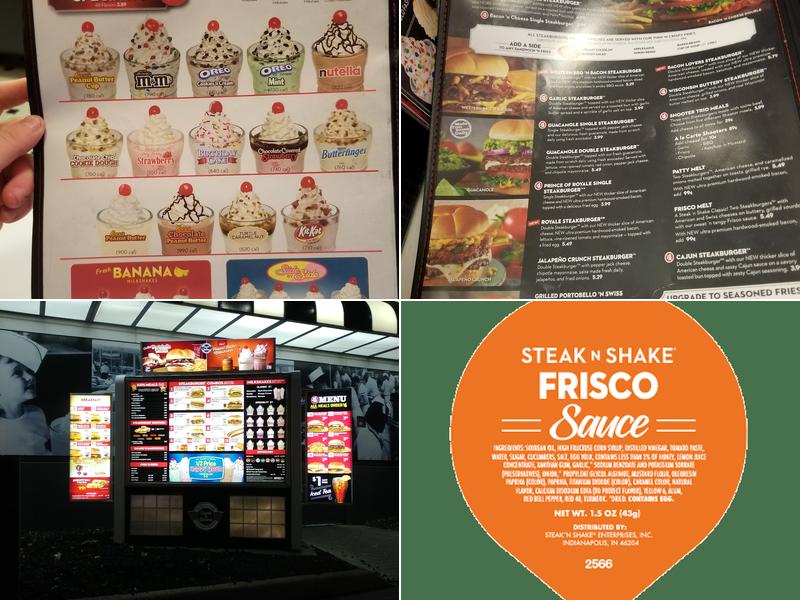 Steak 'n Shake Menu