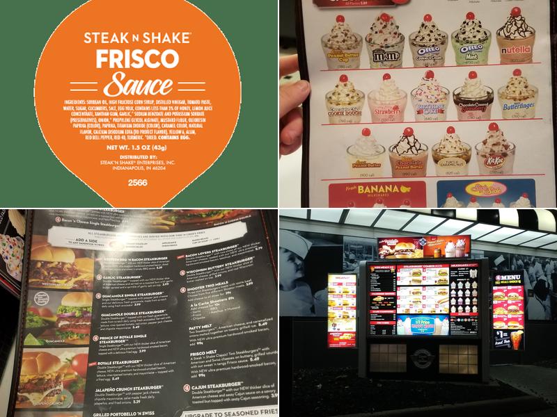 Steak 'n Shake Menu