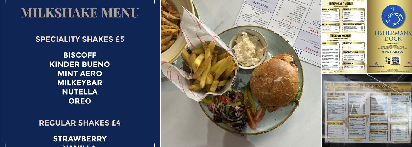 Fishermans Dock Menu
