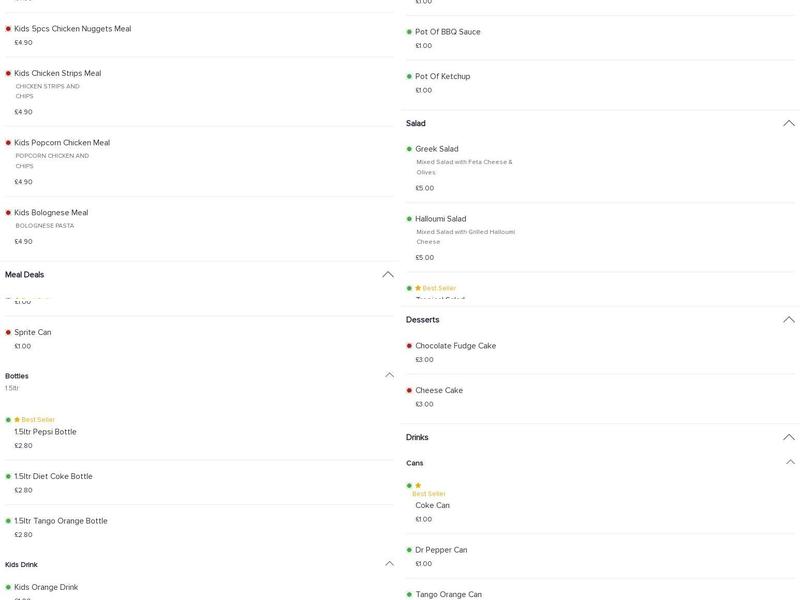 Pomodoro Pizzeria & Grill House Menu