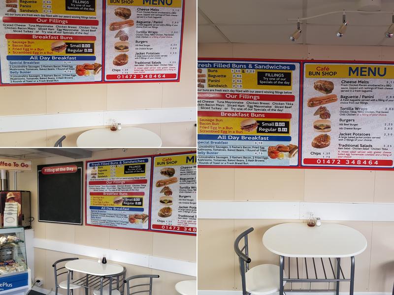 Humber Street Bun Shop Menu