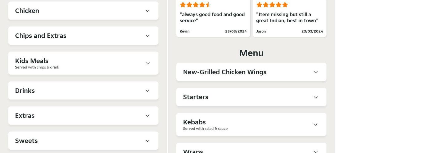 Connection Kebab Menu