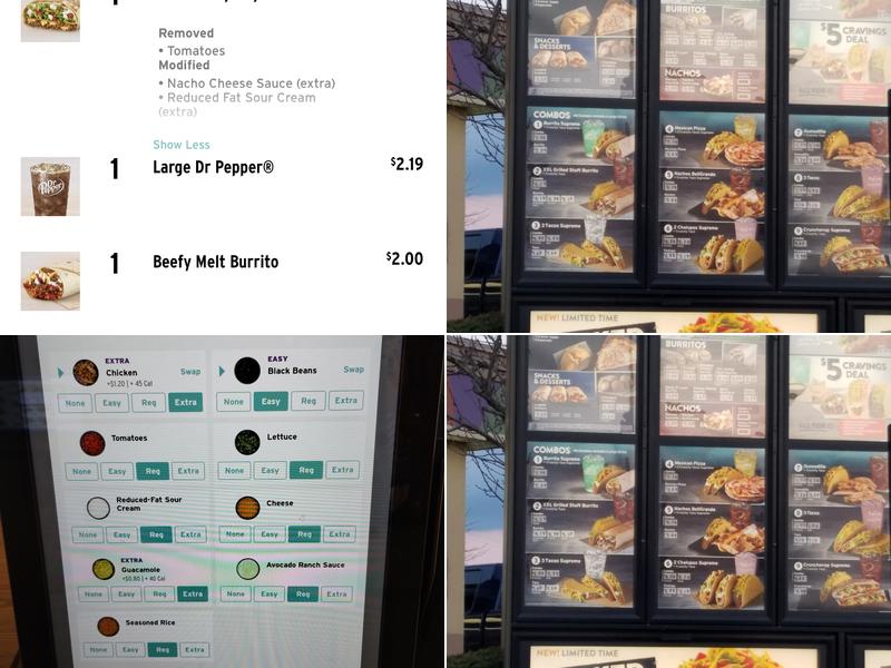 Taco Bell Menu