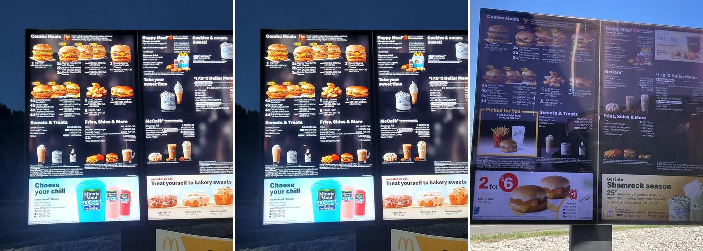 McDonald's Menu