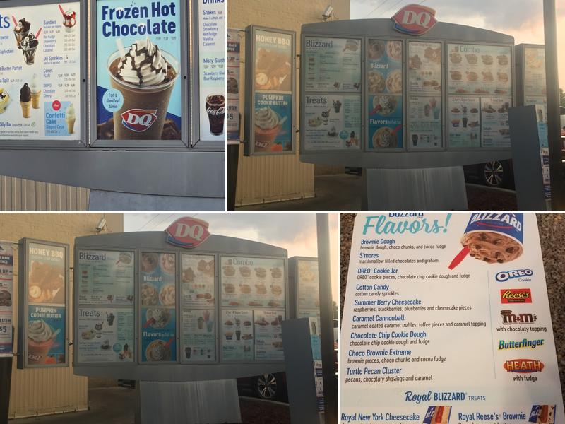 Dairy Queen Grill & Chill Menu