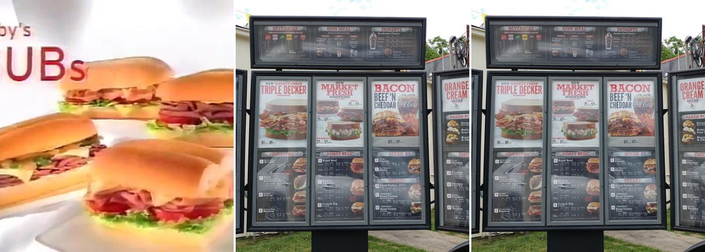 Arby's Menu
