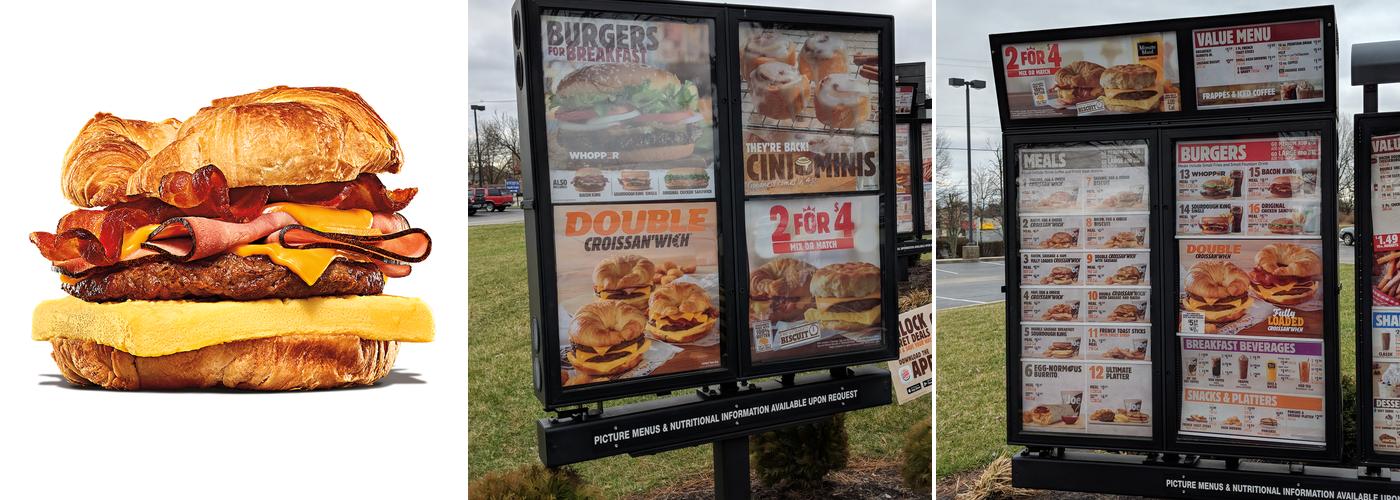 Burger King Menu