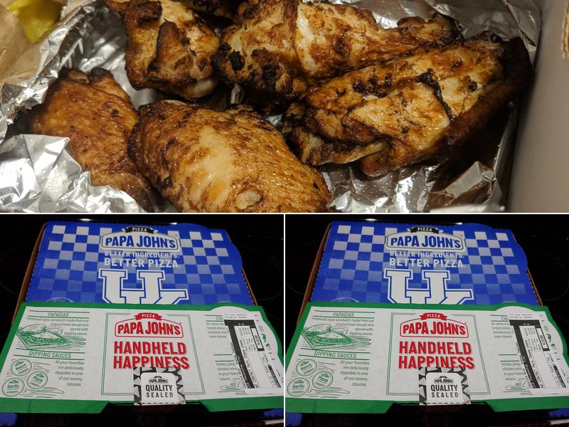 Papa Johns Pizza Menu