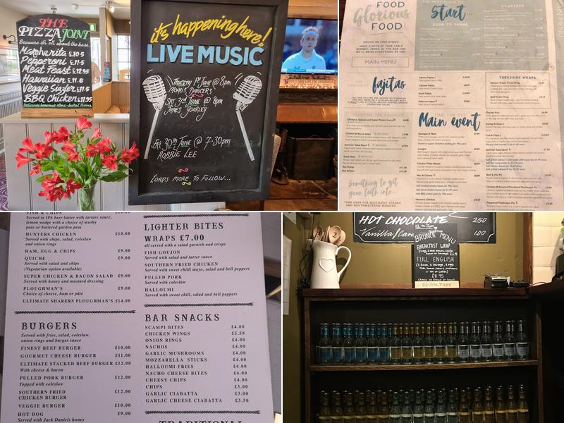 Anchor & Horseshoes Menu