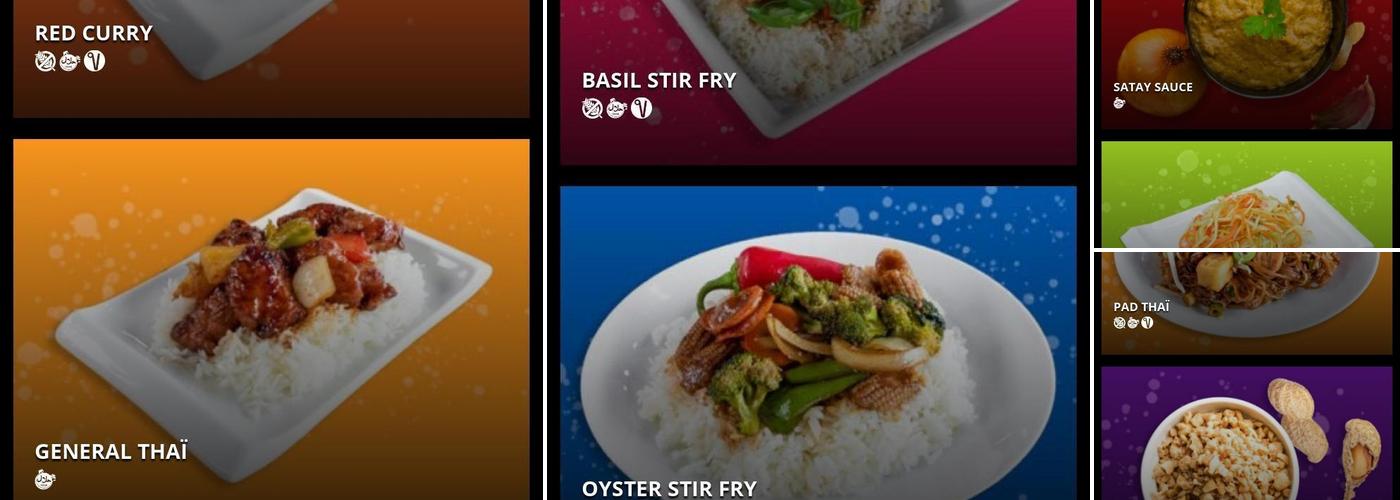 Thai Express (Guildford) Menu