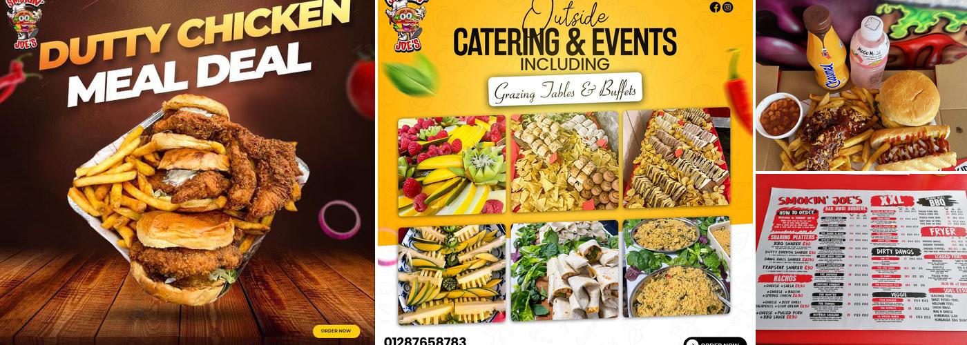 Smokin' Joe's Guisborough Menu