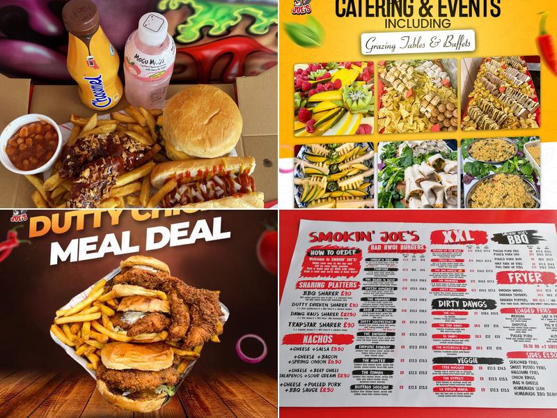 Smokin' Joe's Guisborough Menu