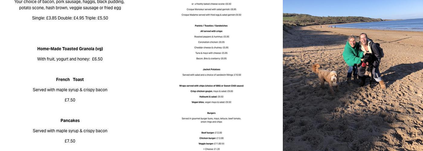 Goose on The Green Menu