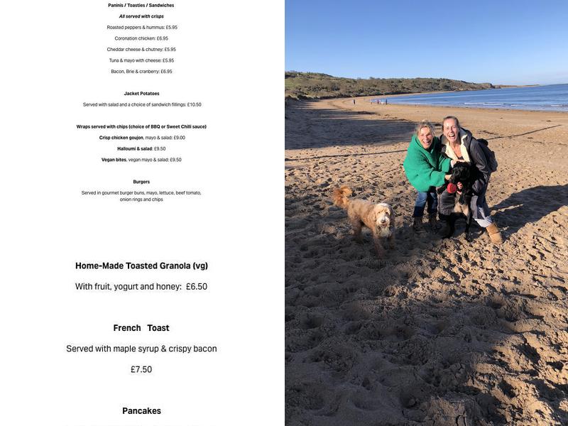 Goose on The Green Menu