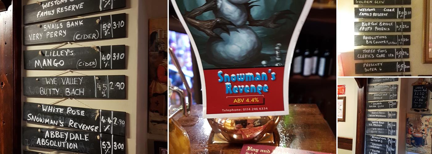 King Edward VII Menu