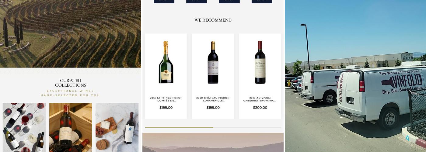 Vinfolio Menu
