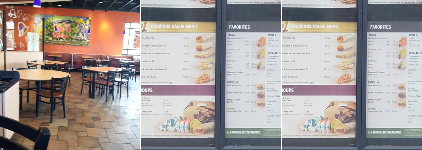 Taco Bell Menu