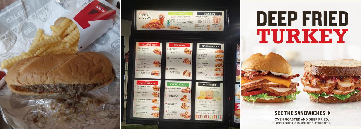 Arby's Menu
