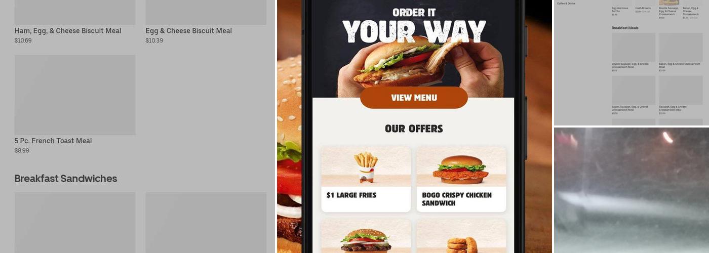 Burger King Menu