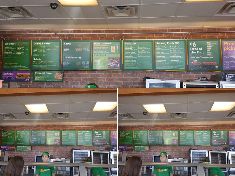Subway Menu