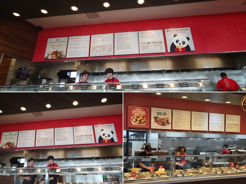 Panda Express Menu