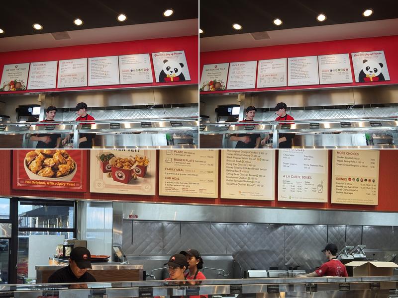 Panda Express Menu