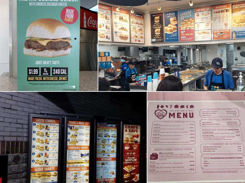 White Castle Menu