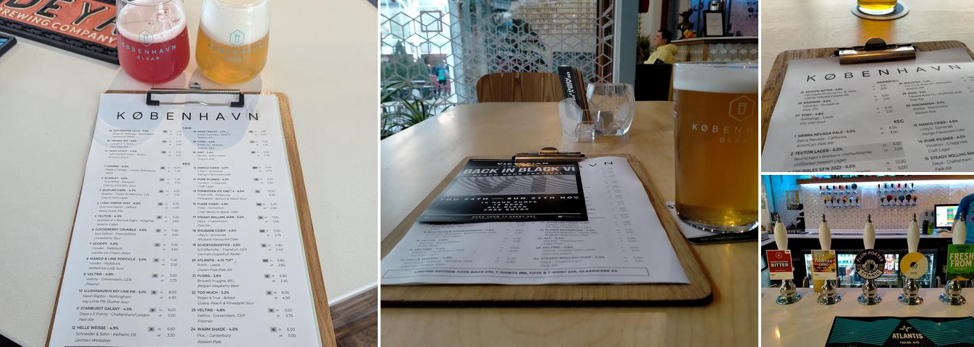 K Ø B E N H A V N Menu